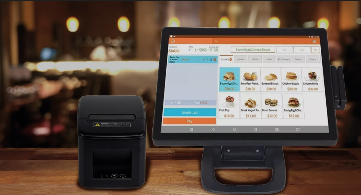 USB/LAN/Serial/BT/WIFI/Ethernet Connectivity 80mm Desktop Thermal POS Printer 150 KM Print Life