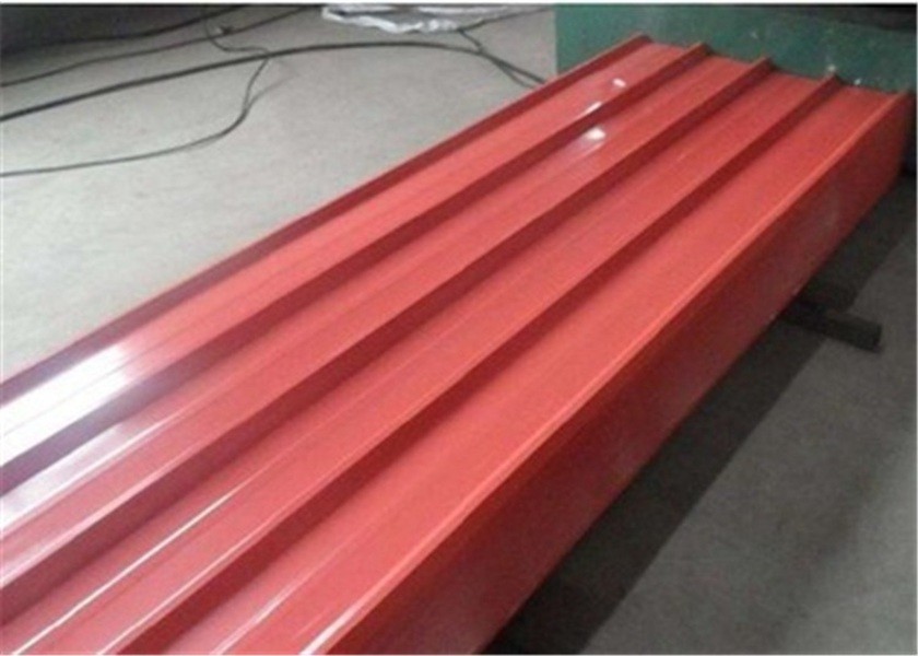 76mm 17mm Pre Painted Corrugated Roofing Sheet Corrugated Metal Wall Panels