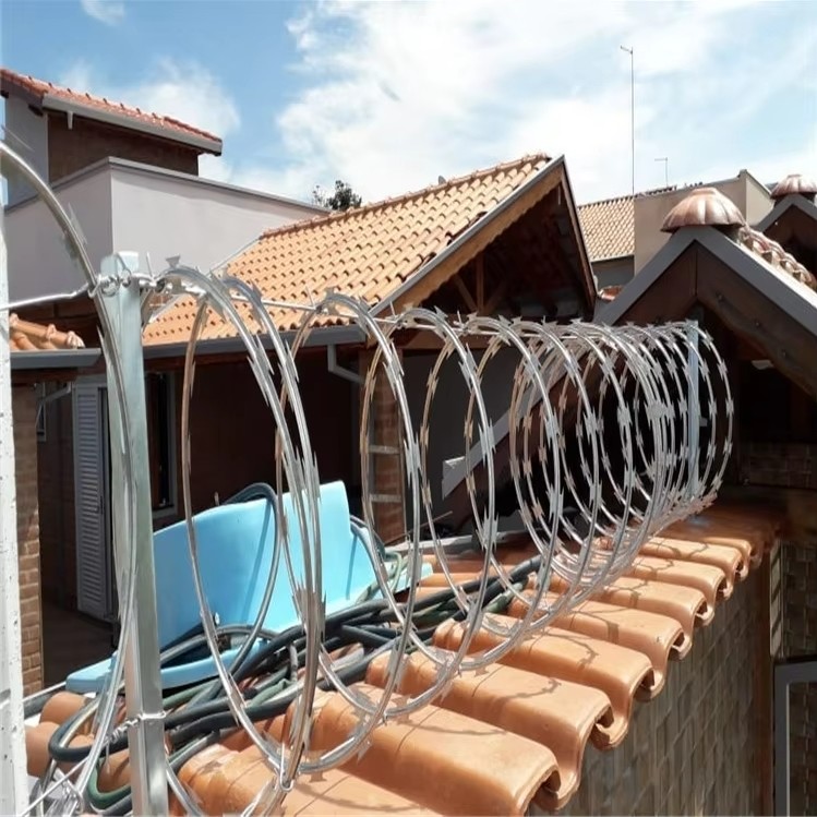 Excellent Concertina Razor Barbed Wire Security Deployment Barrier