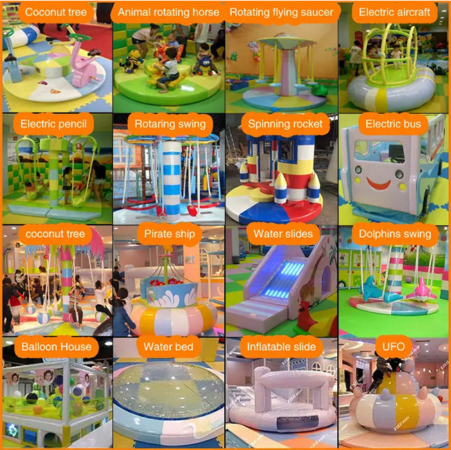 Shopping Mall Play Center Kids Entertainment Equipment For Kids Indoor Playground