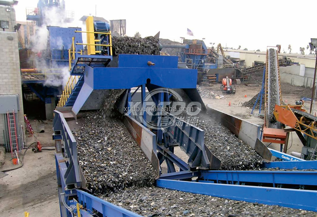 1T/H-5T/H Industrial Metal Crusher Aluminum Motor Stator Scrap Recycling Machine
