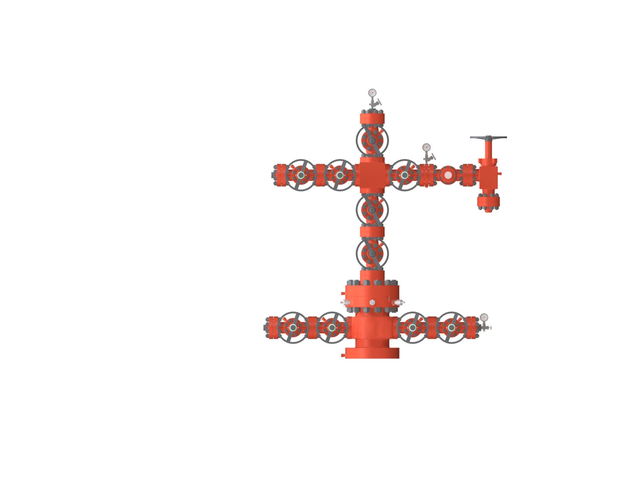 PSL 1-4 Oil Gas Wellhead Tree Xmas Tree Valves PR1 PR2