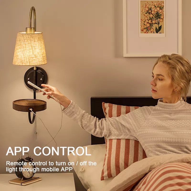 Tuya Smart Wifi Dimmer Switch US Standard Touch Panel App Control With Alexa Google