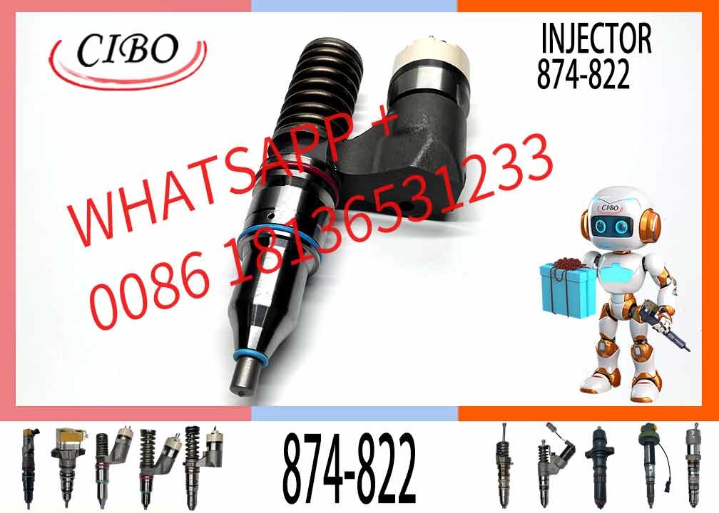 common rail injector 874-822 10R-0967 10R-1258 CH12082 10R0963 212-3463 137-2500 10R-1268 for C+ C10 diesel engines
