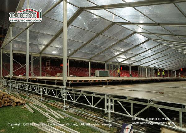Quality Heavy Duty Adjustable Steel Truss Decking Floor Tent / Outdoor Event Party Tent for sale