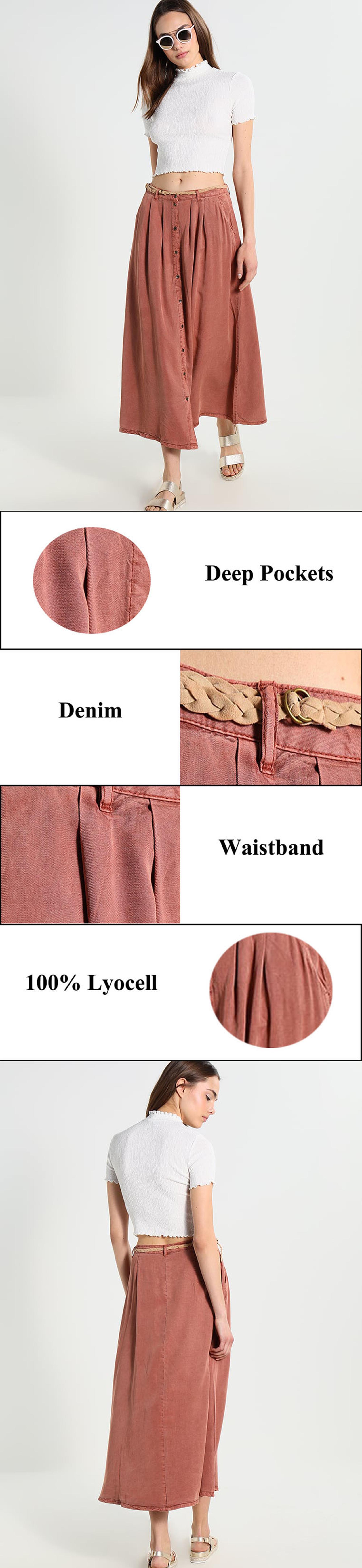 2018 Fashion Women Long Maxi Skirt