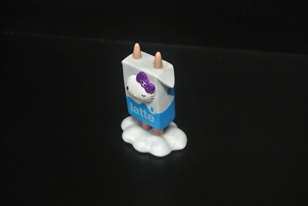 Milk Box Hello Kitty Figures , Kids Plastic Toys Customized Size / Color