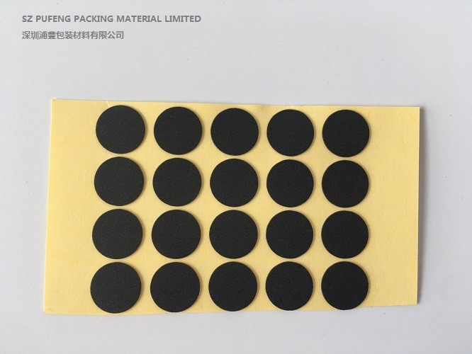 PORON HH48C Highly Flame Etardant 1.2mm Black Urethane Foam For Electronics Closed Cell Foam