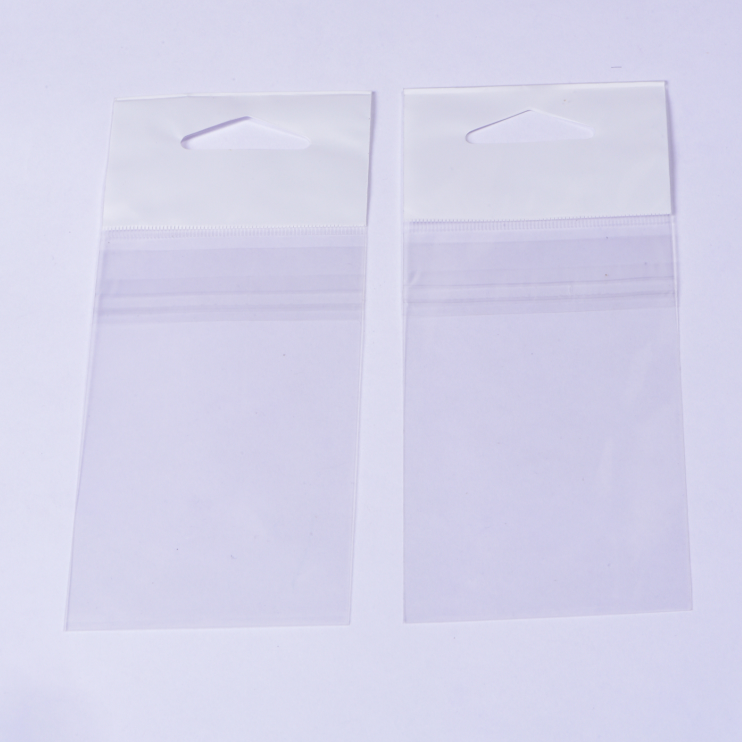 Resealable Opp Header Bag Self Adhesive Opp Bag Packing For Disposable Package