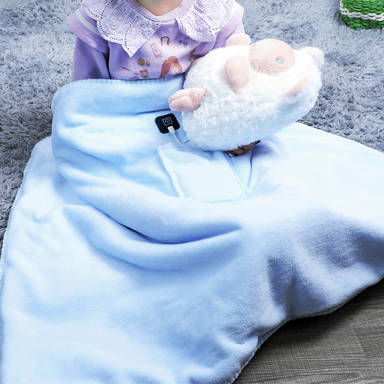 Winter Portable Personalized Flannel Blanket 75X100cm Flannel Outdoor Blanket