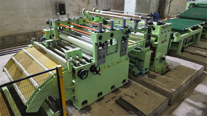 6 Hi Leveler Servo Cut to Length Line with Edge Trimmer and Dual Stackers