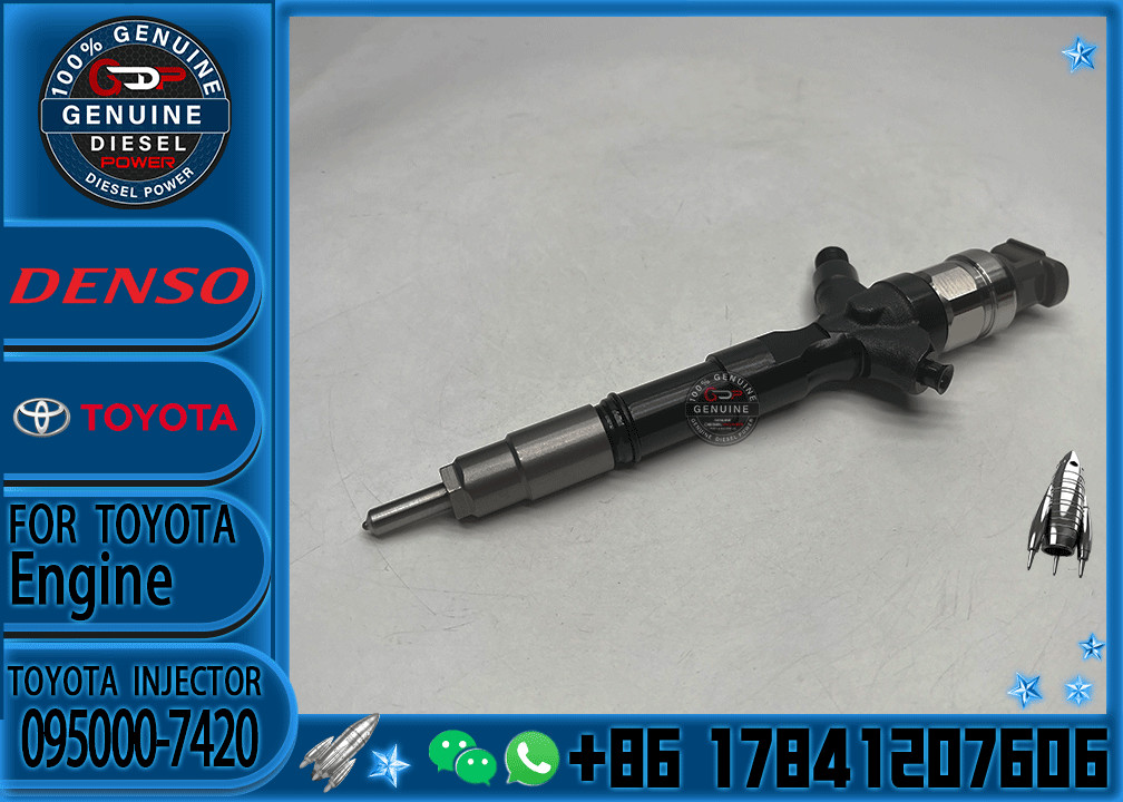 New Common Rail Injector 095000-7420 095000-7430 095000-7790 for 1KD 2KD Diesel Nozzle High Quality