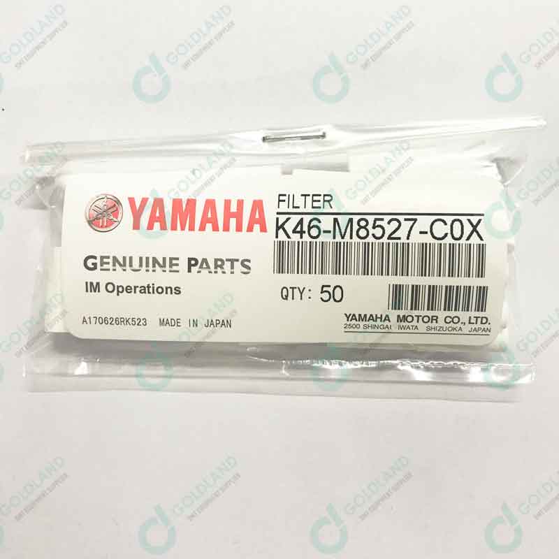 smt pick and place machine part YV100II XG filter cotton K46-M8527-C0X for YAMAHA YV YS Machine