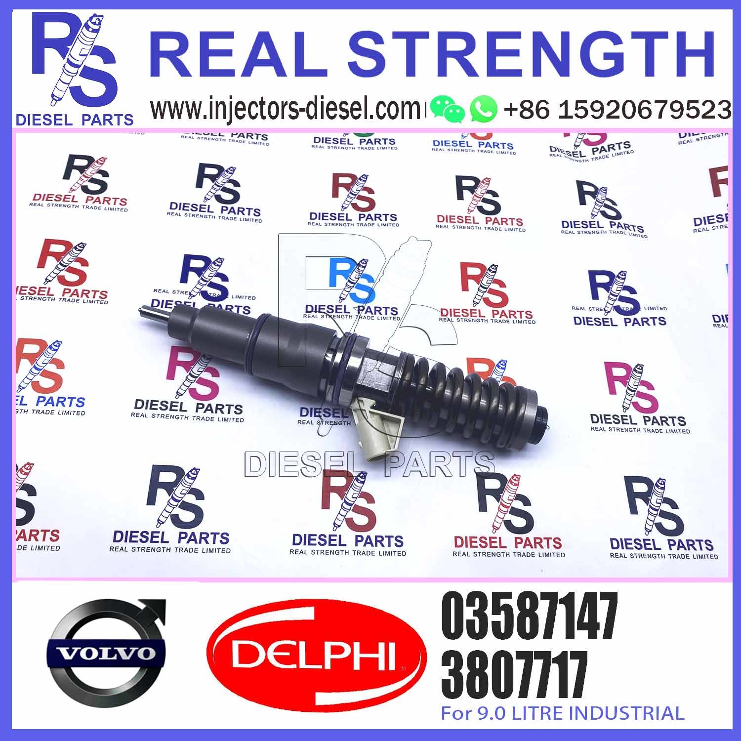 High Quality Diesel Fuel Injectors 03587147 Diesel Fuel Electronic Unit Injector for Truck Engine