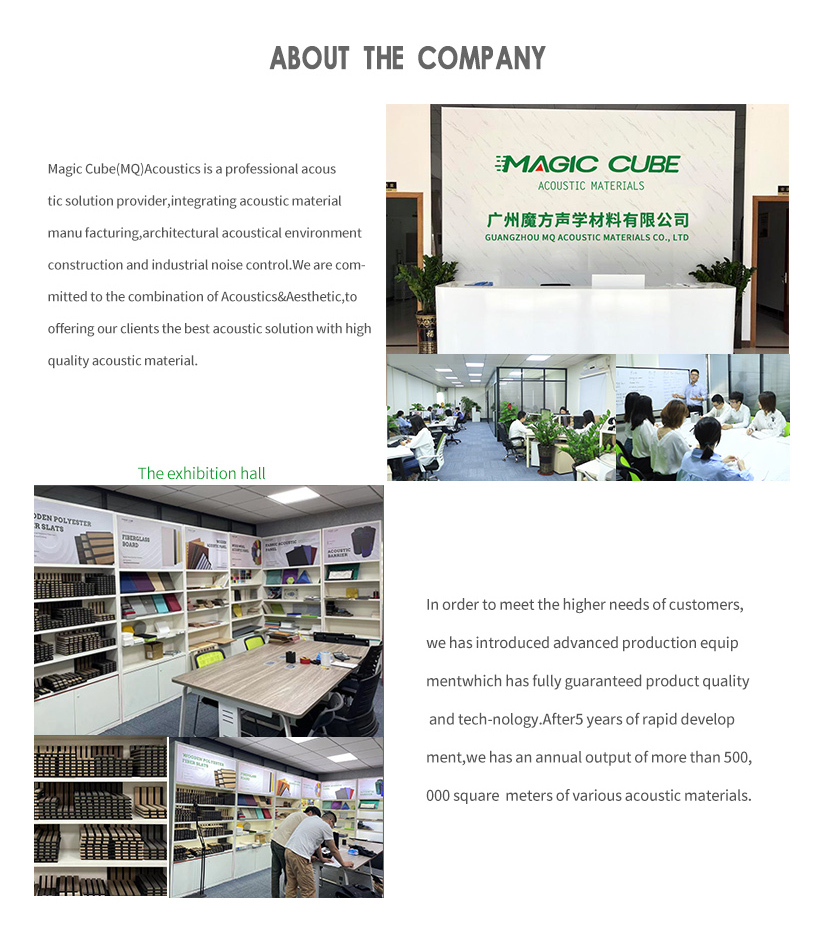 Professional ECO- Friendly KTV Decorate Fiber Cement wood wool wall panels For Building Noiseproof
