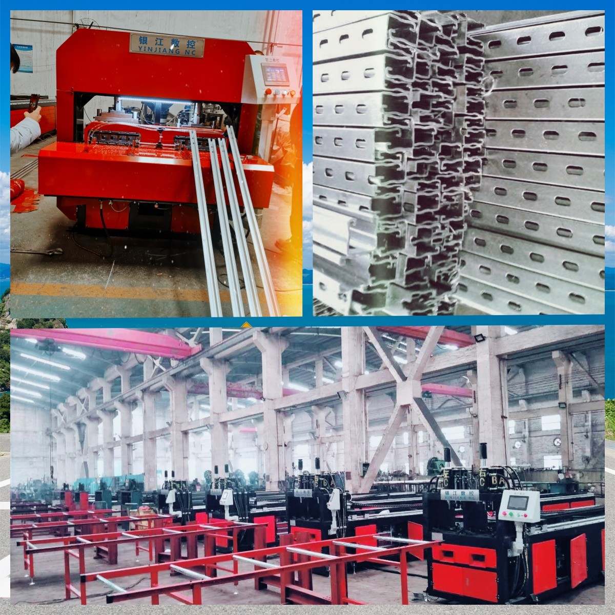 380V DG-500 Aluminum Alloy Profile Punching Saw Cutting Machine