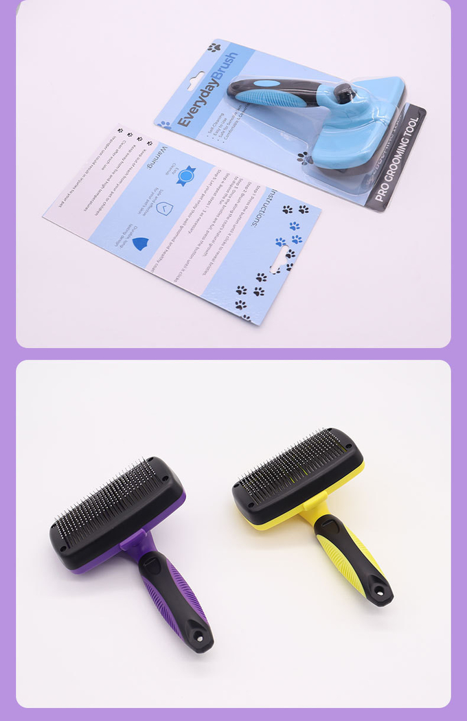 Pet Hair Removal Needle Comb Dog Massage Comb Brush Cat Grooming And Cleaning Supplies