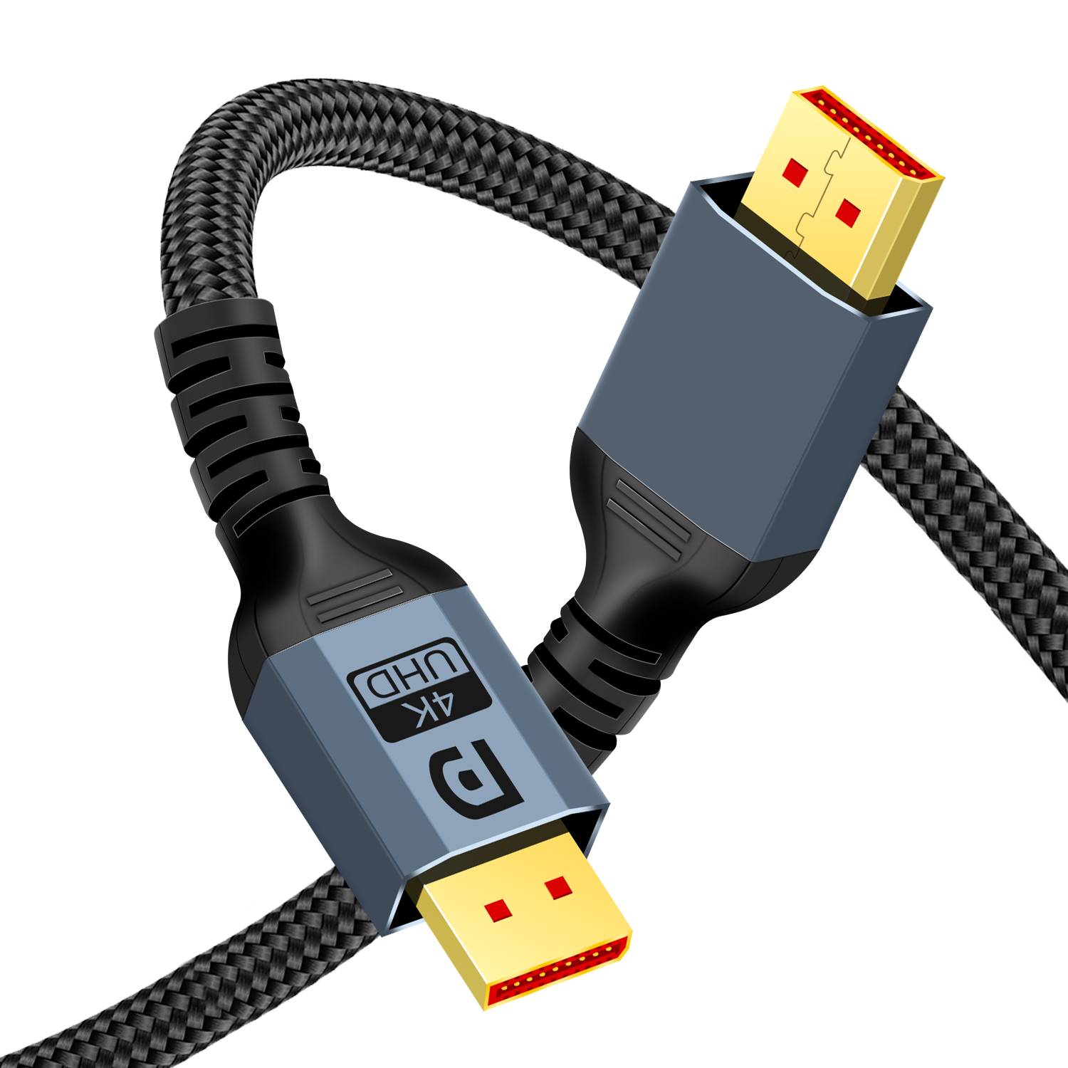 Aluminum Shell Gold Plated Display Port Cable For Multimedia Audio Video