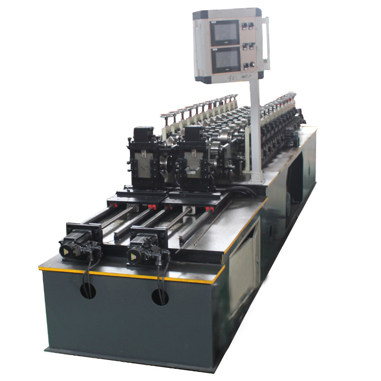 Light Gauge Keel C U OMEGA Stud And Track Roll Forming Machine Roof Truss Press U Stud C Channel