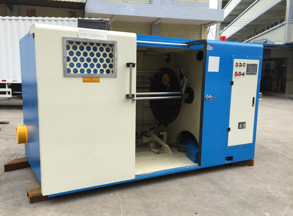 Electric Copper Wire Cable Twisting Machine For Stranding Bunching Multi-Strand Cored Cables