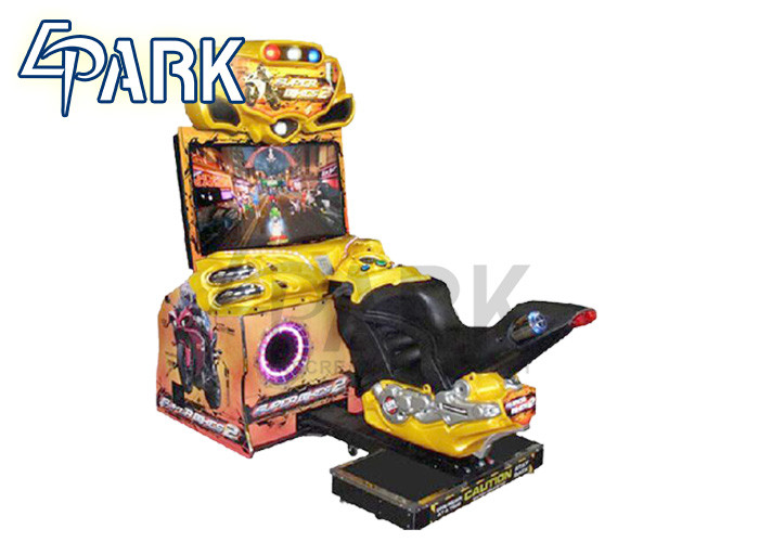 FF Motor Indoor Racing Game Machine / Bike Moto Arcade Simulator for Supermarket
