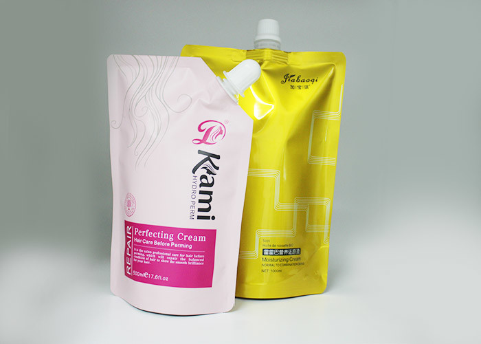 Moisture Proof Liquid Spout Bags Compound Material Customized Thickness