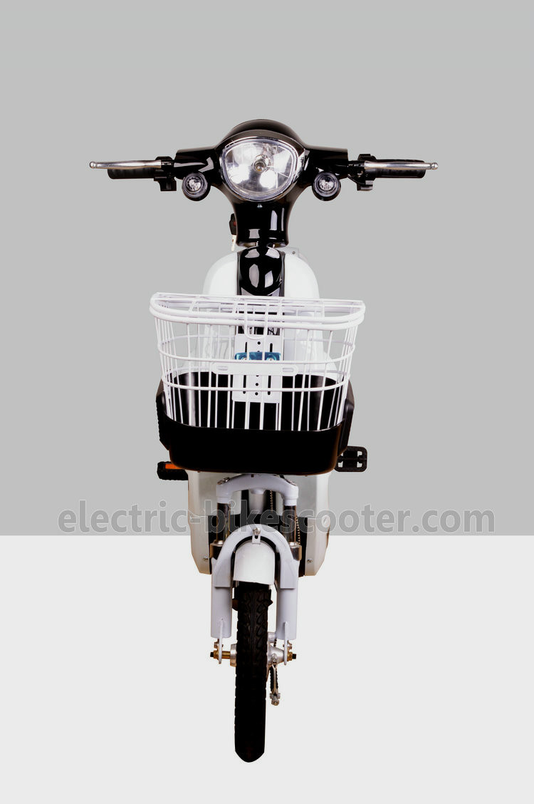 350 Watt 32km/h Electric Bike Scooter With Pedals Long Travel Distance