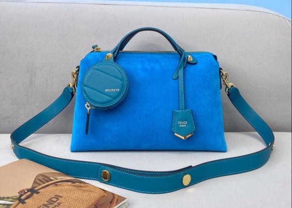 Bytheway soft cowhide genunie leather and deerskin Womens Luxury Handbag