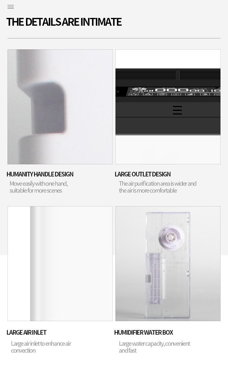 China Wholesale Household Negative Ion Air Purifier Hepa Filter Humidifier Air Purifier Home