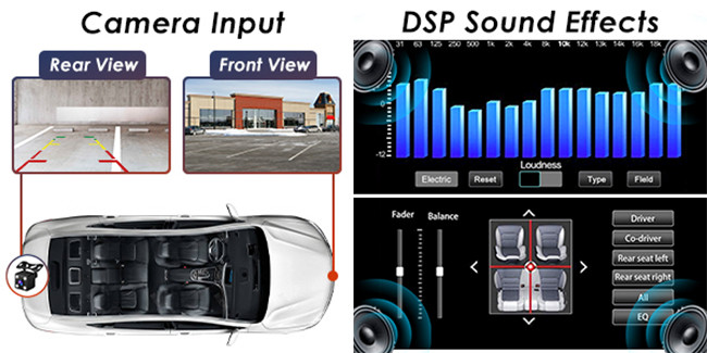9 RCA Port Single Din Car Radio IPS LCD MP5 Single Din Dvd Player