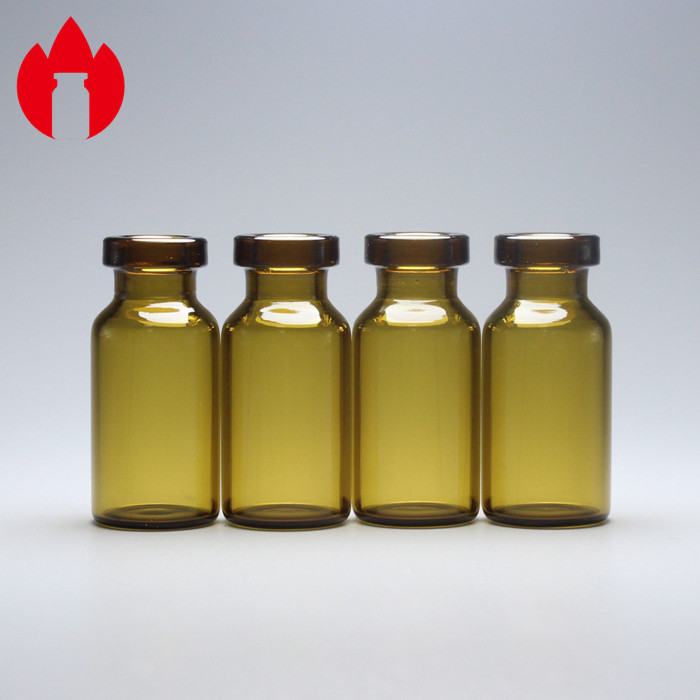 Pharmaceutical 3ml Amber Tiny Medical Glass Vials