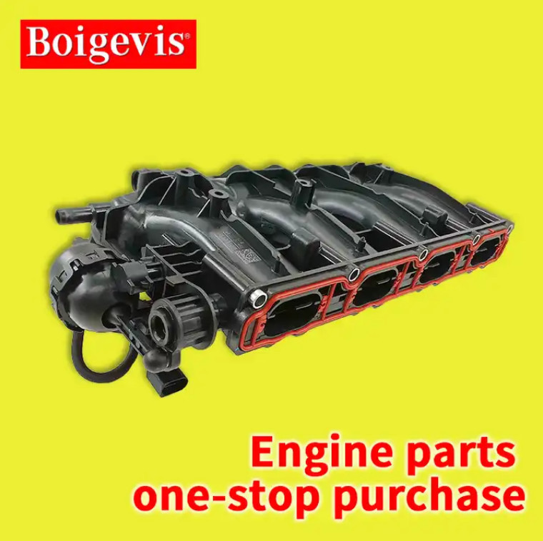 Car Engine Components Intake Manifold For Audi A4 A5 A6 Q5 06H133185BP 06H133201AF