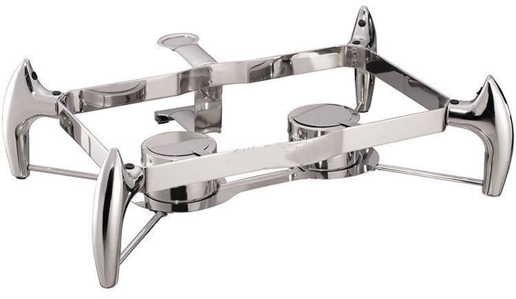 Stainless Steel Chafing Dish Mechanical Hinge Lid 9.0Ltr Food Pan Buffet Cookwares Electric or Sterno Heat Source