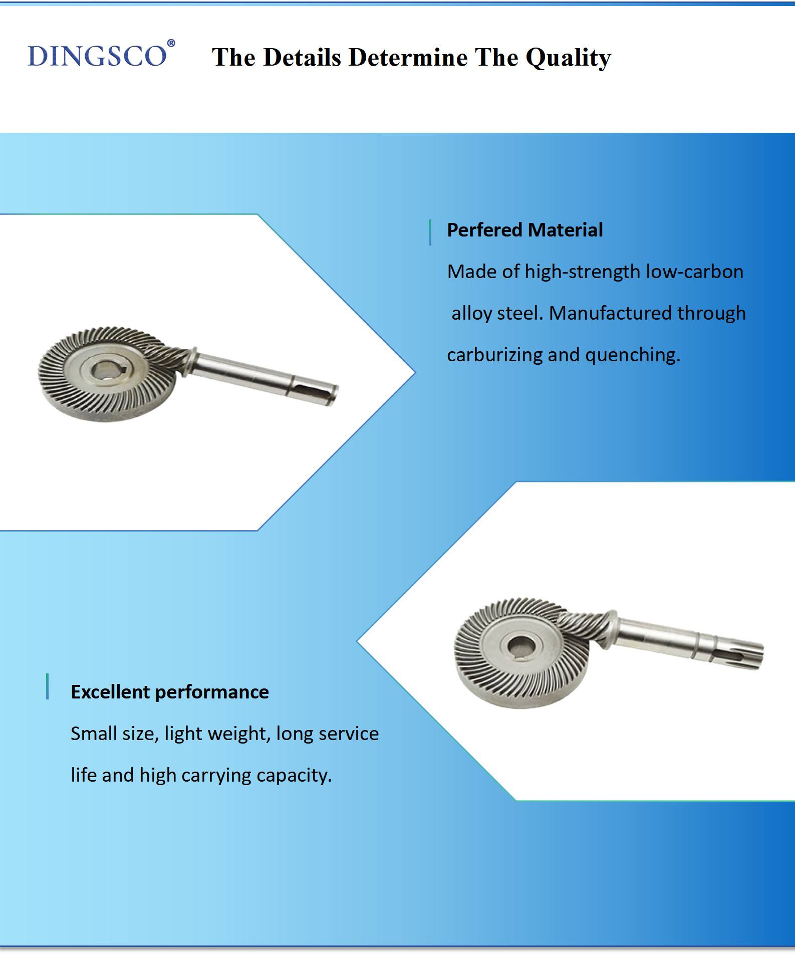 Pinion Plate Wheel ISO5-6 Quality Small Size Gear For Reducer