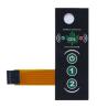 Buy cheap Lightweight Flexible Membrane Switch Keypad Thin Film With 3M467 / 3M468 from wholesalers