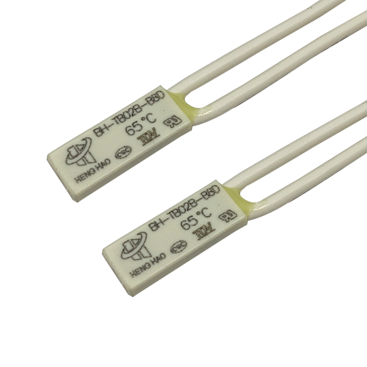 BH-TB02B-B8D Mini Thermal Protector Thermostat Switch 250V 2A