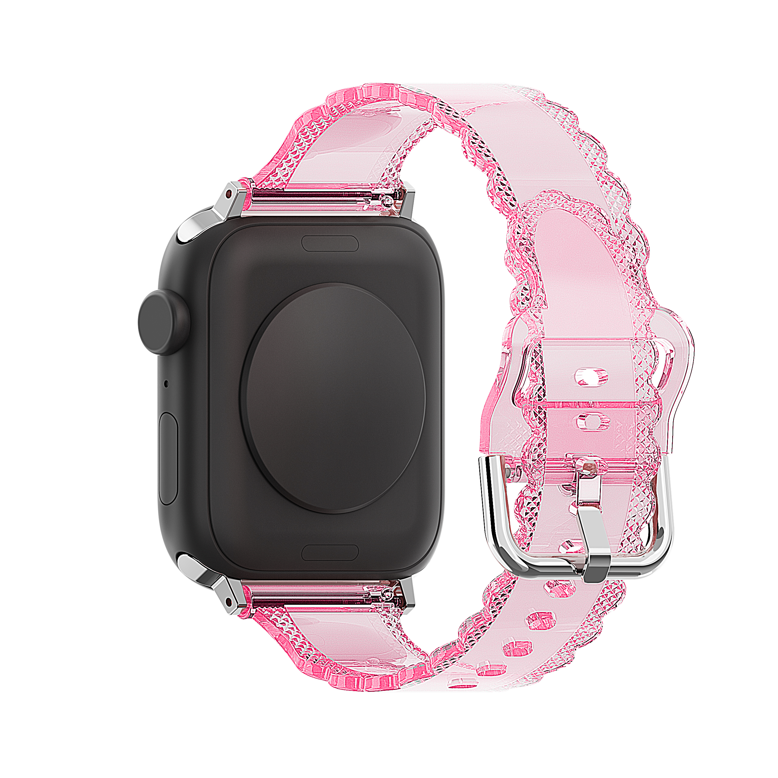 6 Colors Soft and Comfortable Silicon Watch Strap for Apple Watch Series 7 41mm 45mm