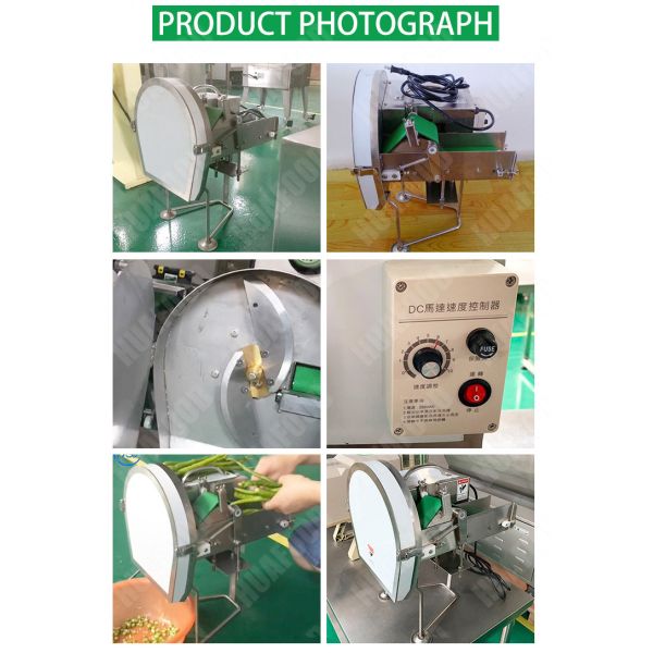 304 Stainless Steel Electric Vegetable Cube Cutter Electric Slicer For Kitchen Restaurants