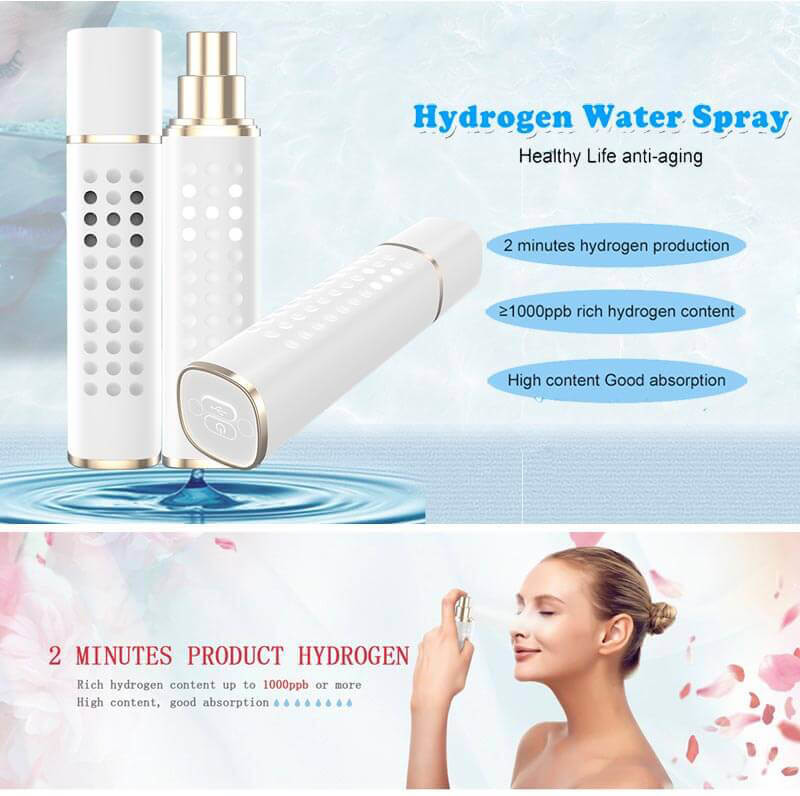 Whitening Hydrogen Water Spray Portable for Anti Wrinkle And Beauty WEIZI