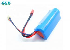 China Remote Control Helicopter Quadcopter Drone Battery High Current 18650 Li Ion 11.1V 1500mAh on sale