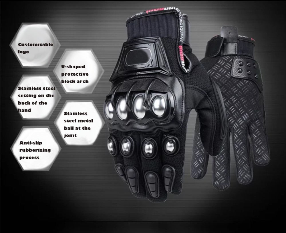 Hunting Hard Knuckle Tactical Gloves Inject Molded U Shaped Block Logo Printable