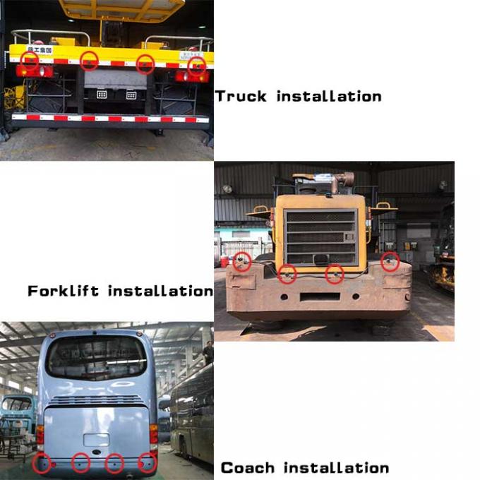 high quality with good price 24V Truck Parking Sensors Kit LED Display