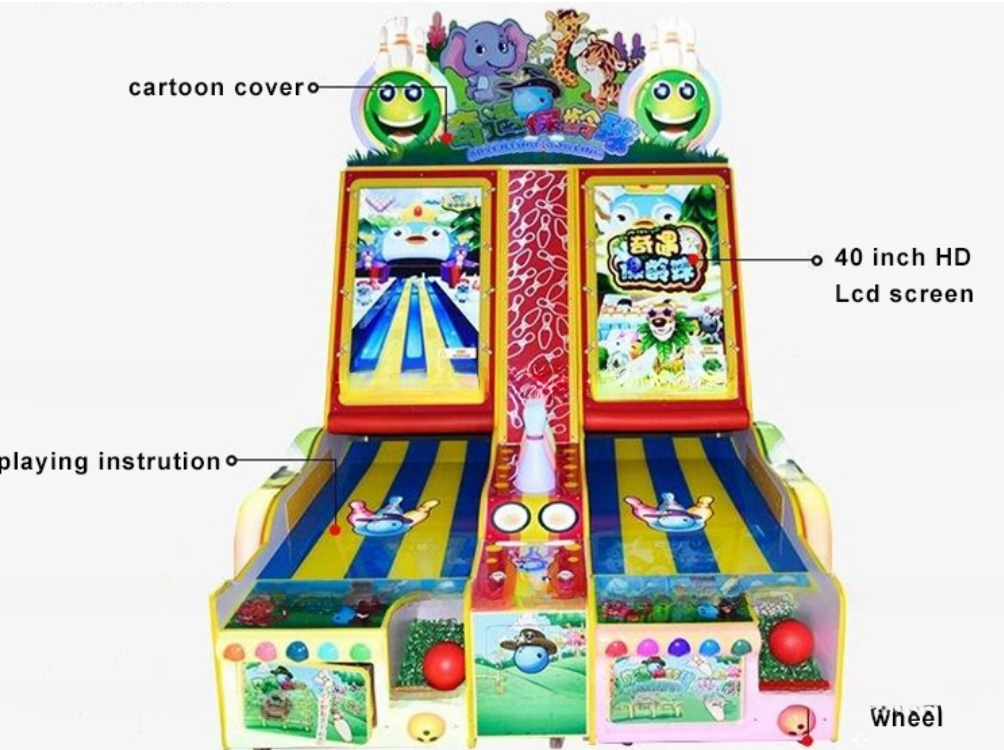 Dreamland hot sale forest bowling arcade game machine amusement indoor simulator bowling redemption games