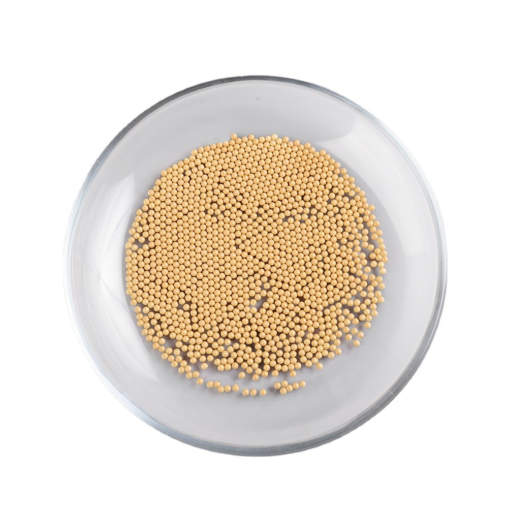 Golden Cerium Oxide Stabilized Ceria Zirconia Ceramic Beads Grinding Media Ball For Milling