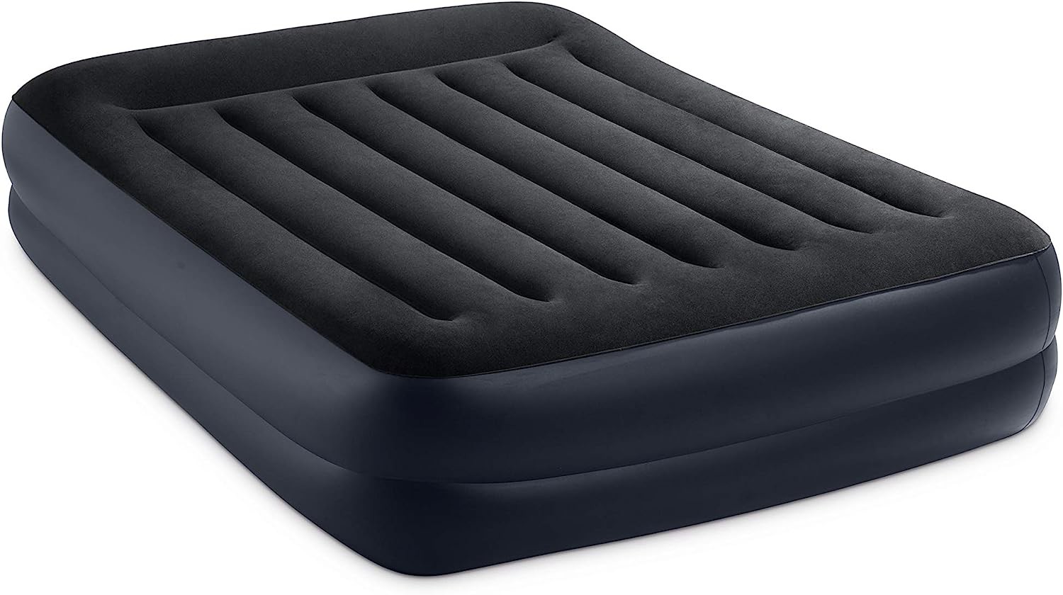 Outdoor Folding Household Air Mattress, Fiber-Tech Queen Size 10in Bed Height 600lb Weight Capacity – Pump Sold