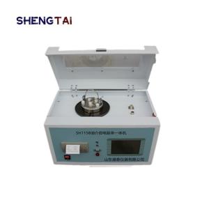 Buy cheap Insulating Oil Dielectric Loss And Resistivity Tester SH115B ( Automatic Cleaning )  AC-DC-AC product