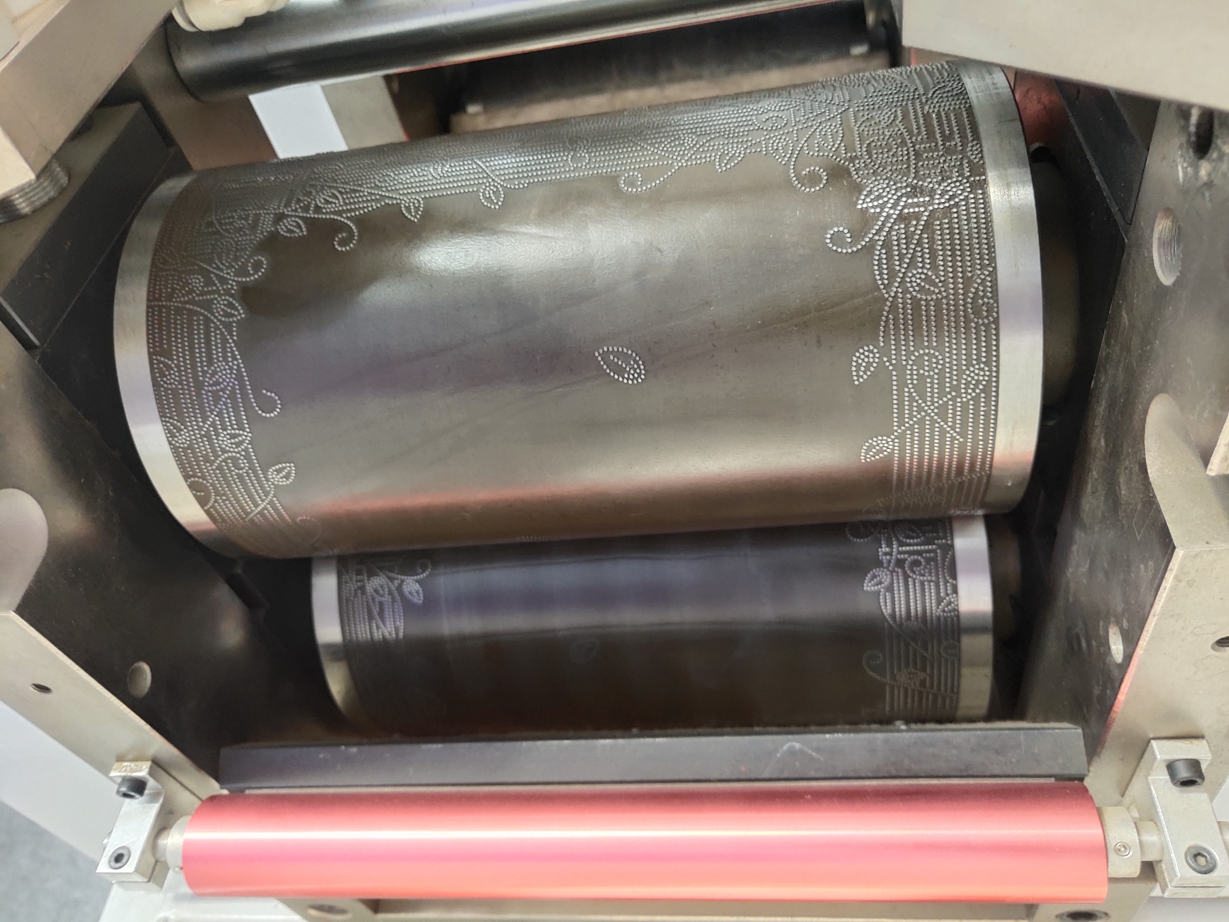 Embossing Cylinder Wallpaper Aluminum Foil