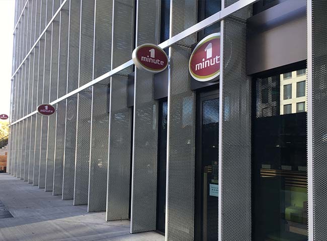 Expanded Metal Sunshade Shields The Building From Strong Sunlight adumbral breeziest