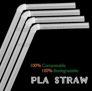 China PLA Plant Based, Individual Wrap, Cocktail Drinking Straw, Eco Friendly, Corn Starch, Flexi, Spoon, Fork, Cultery on sale