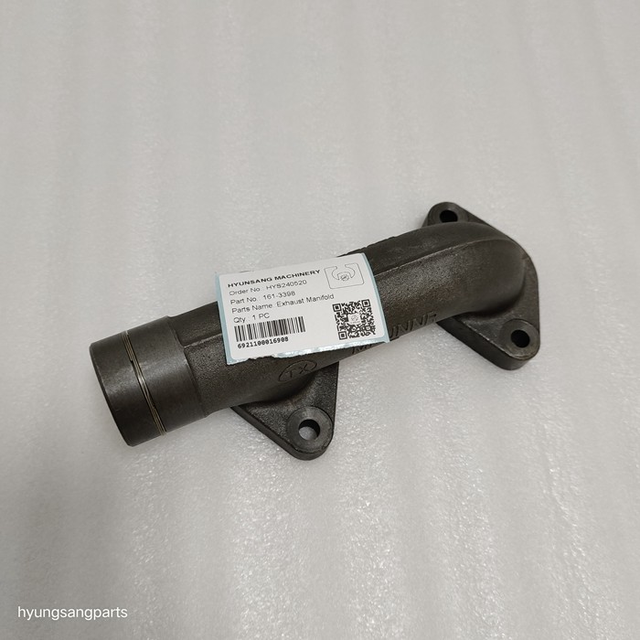 Excavator Parts Exhaust Manifold 161-3398 1613398 For E330C E330D E336D